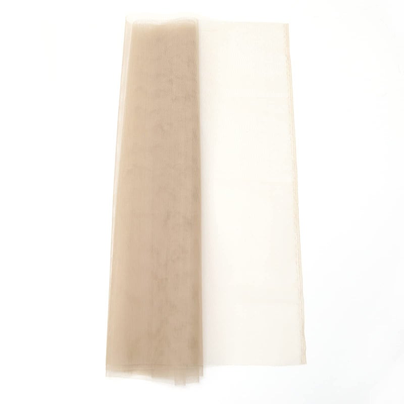 BTWTRY 1/2 Yard Transparent Lace Net Material for Wigs Making & Repair Wig Caps Closures and Frontals Foundation Wig Accessories 43inchx18inch (Transparent-1/2 Yard) - Image 4